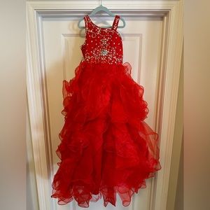 Girls size 7 pageant dress
